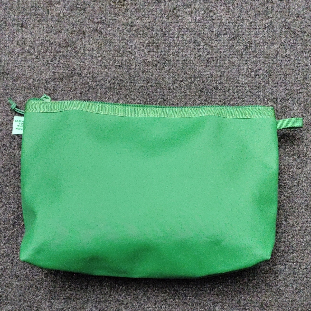 "Baboon To The Moon" Classic Green Zipper Cosmetic Pouch